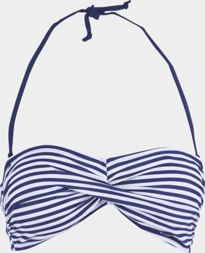 Bandeau Top, Navy Stripe, 34, Bikinis