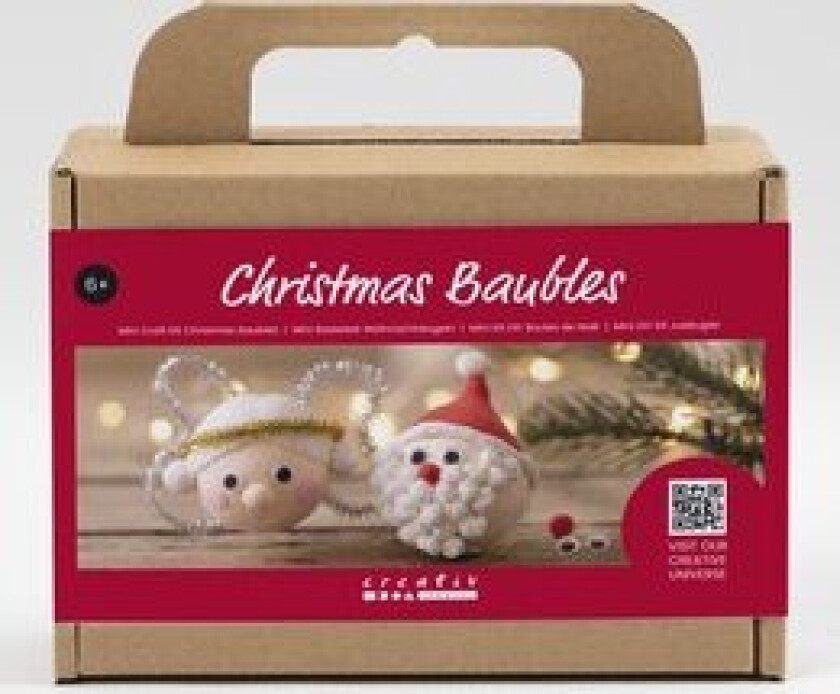 Juletrekuler Julenisse og Engle