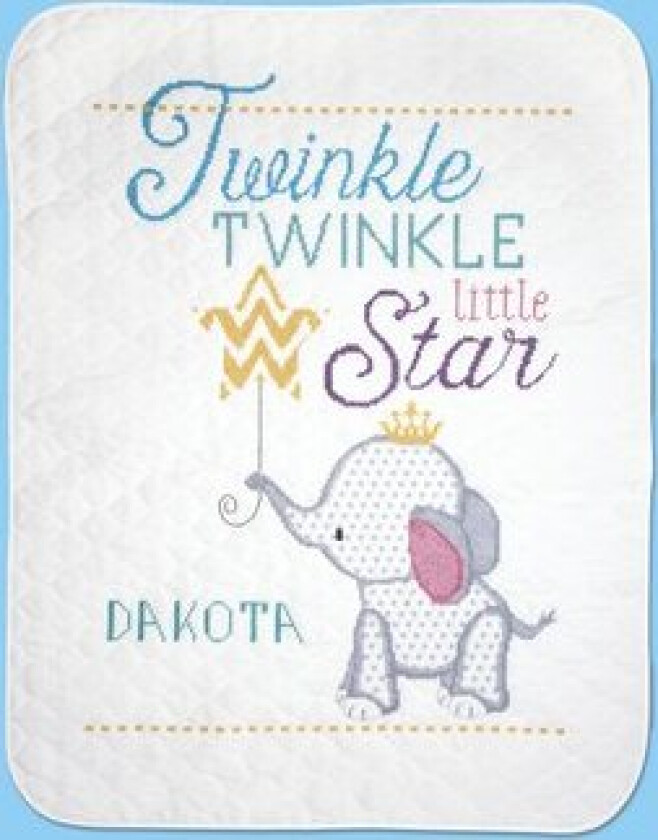 Broderipakke Babyteppe Twinkle