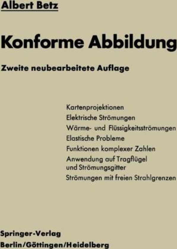 Konforme Abbildung av Albert Betz