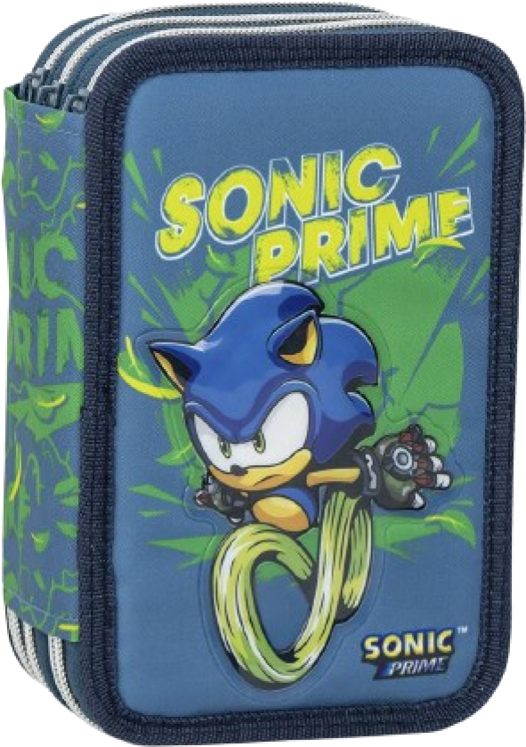 - Pencil Case With Accessories - Sonic Prime (2700001152)