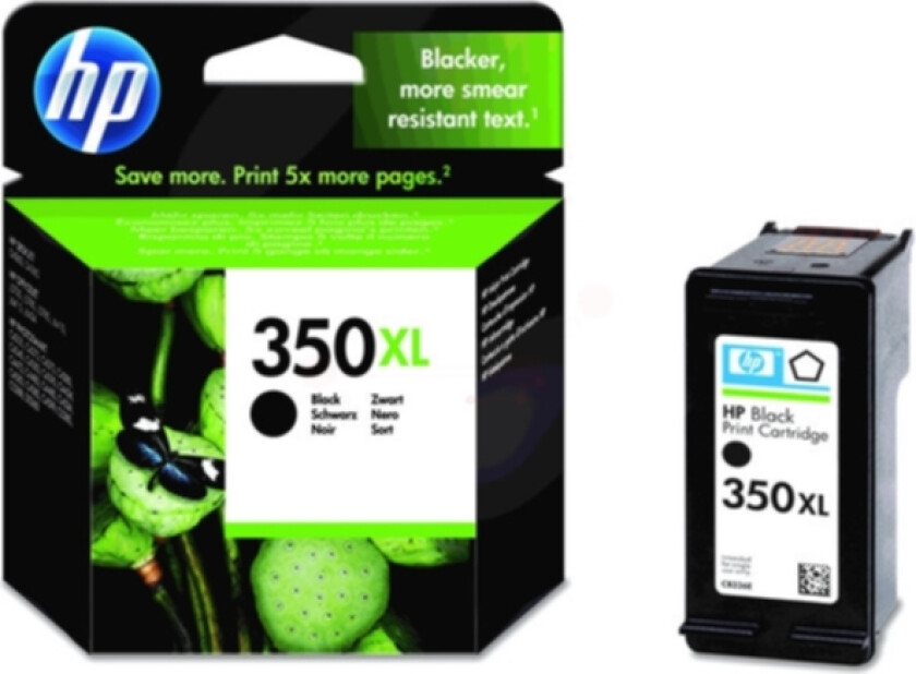 350XL Blekkpatron svart, 1000 sider