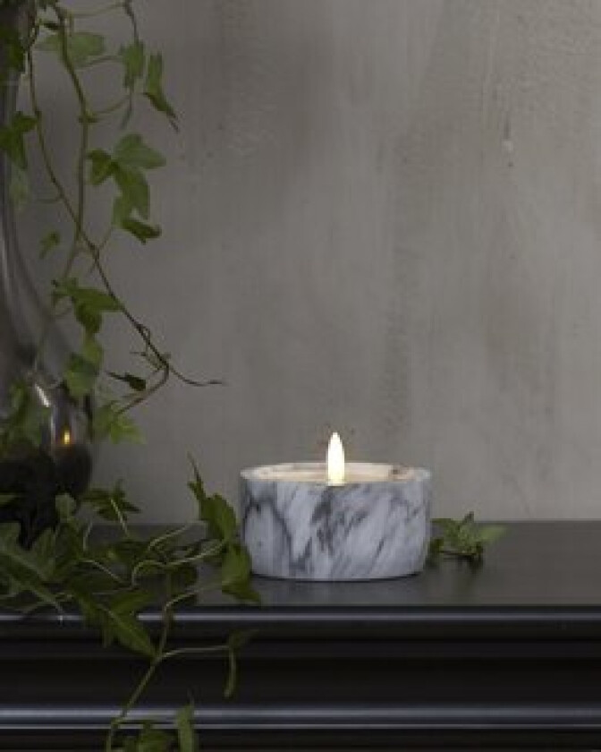 LED Kubbelys marmor