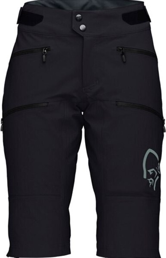 Women's Fjørå Flex1 Heavy Duty Shorts S, Caviar/Castor Grey