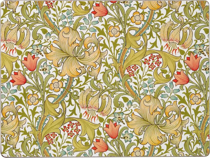 Golden Lily bordbrikke 30x40 cm Multi
