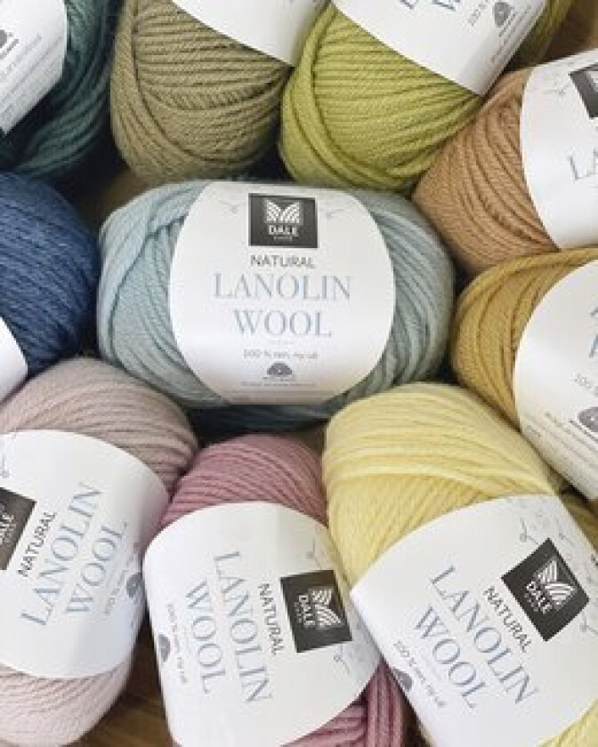 Garn Lanolin wool