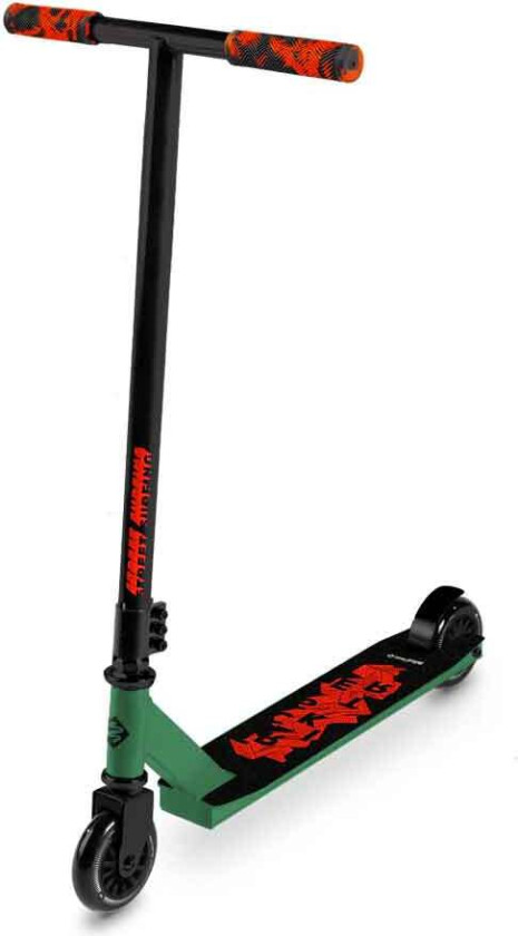Streetsurfing Trickster Trikse-sparkesykkel Tricky Green