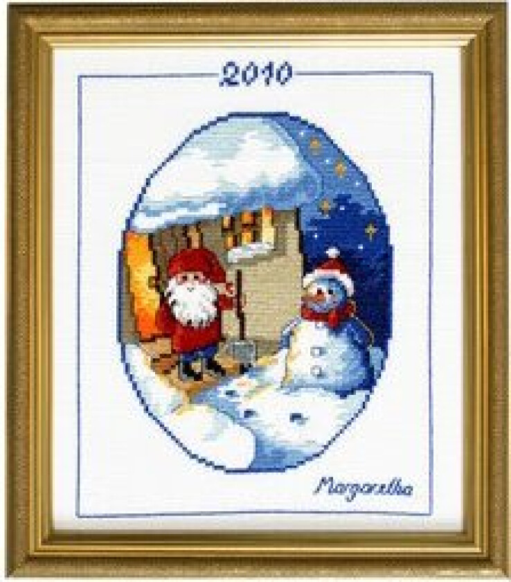 Broderipakke Årsnisse 2010