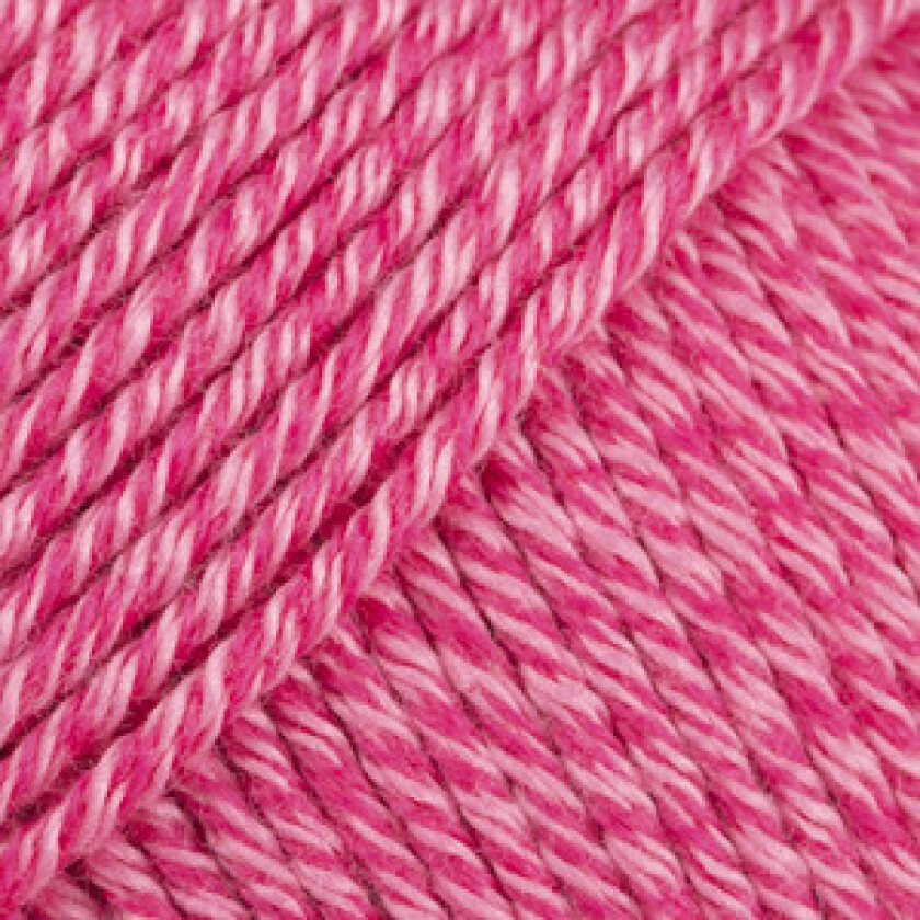 Drops Cotton Merino Garn Unicolor 36 Bringebær Sorbet