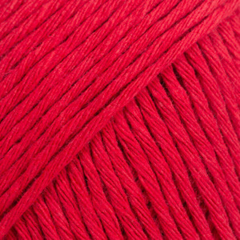 Drops Cotton Light Garn Unicolor 47 Crimson rød