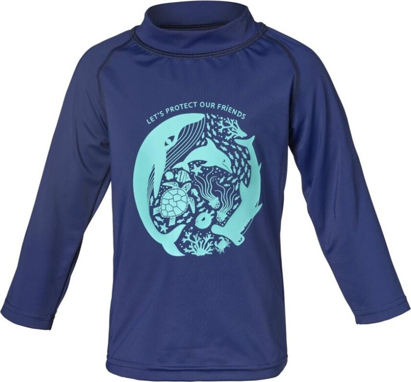 Kids' Sealion Sun Sweater 86/92, Navy