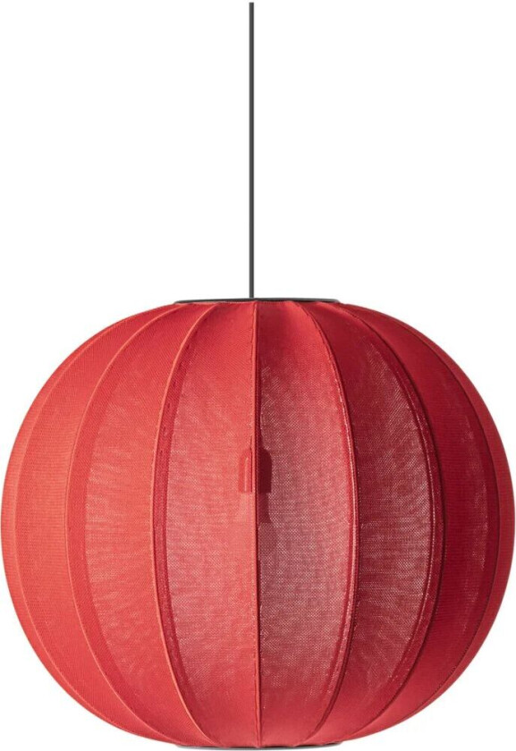 Made By Hand Knit-Wit 60 Round pendel Maple red