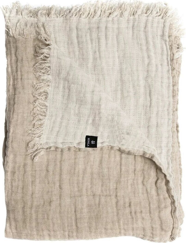 Hannelin pledd 130c170 cm natural-white (beige-hvit)