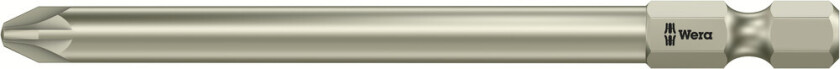 05071086001, 1 stykker, Pozidriv, PZ 3, 89 mm, 25,4 / 4 mm (1 / 4"), Sekskantet