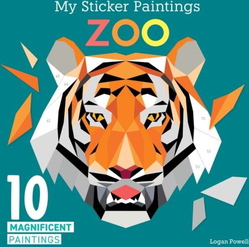 My Sticker Paintings: Zoo av Logan Powell