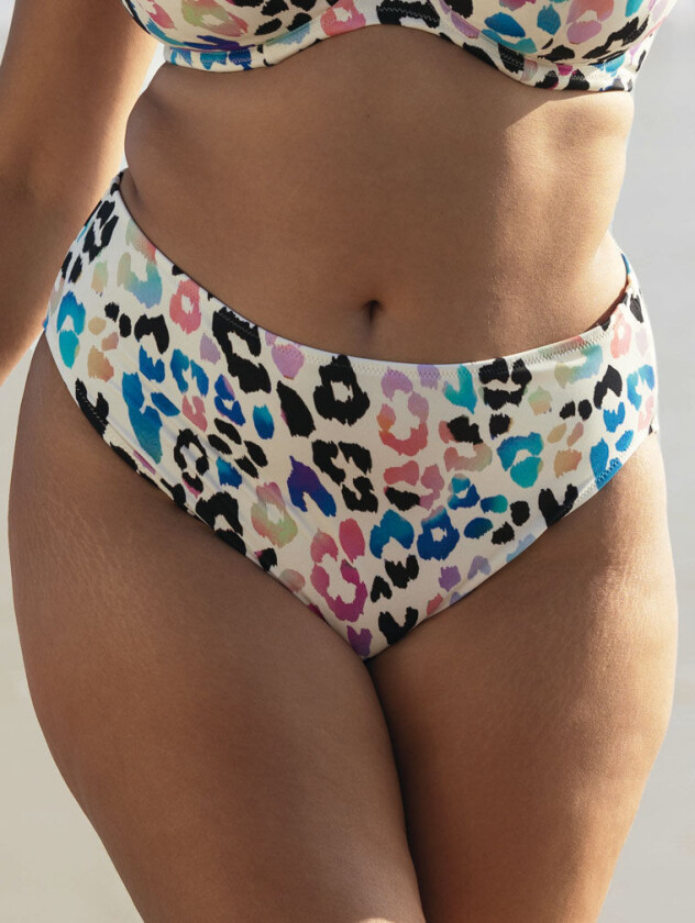 Swim Elomi Party Bay Mid Rise Bikini Brief 50 50