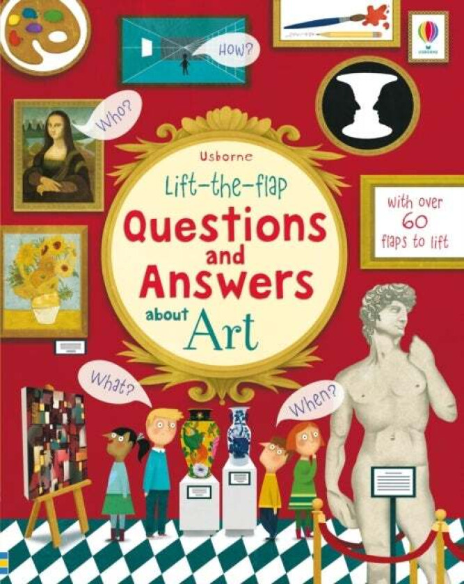 Lift-the-flap Questions and Answers about Art av Katie Daynes