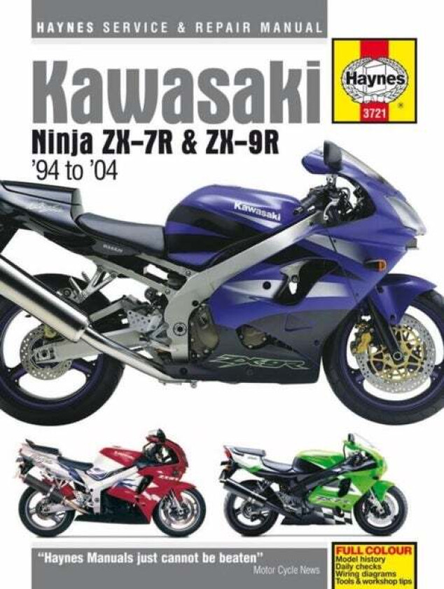 Kawasaki ZX-7R & ZX-9R Ninja (94 - 04) av Haynes Publishing