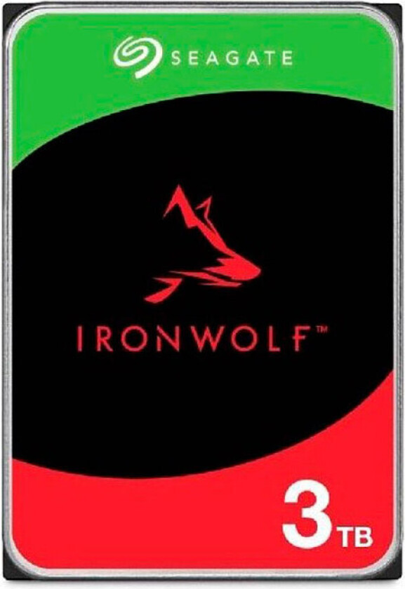 IronWolf - 3TB - Harddisk - ST3000VN006 - SATA-600 - 3.5"