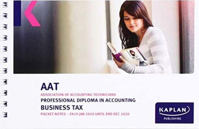 BUSINESS TAX (FA19) - POCKET NOTES av Kaplan