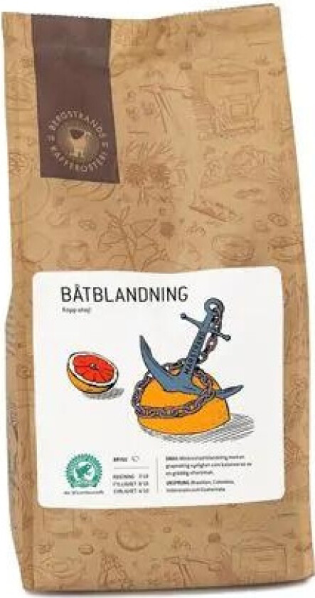 bergstrands Kaffe Båtblandning 250g Brygg