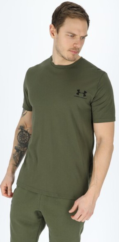 Men's Sportstyle Left Chest Shortsleeve S, Marine Od Green