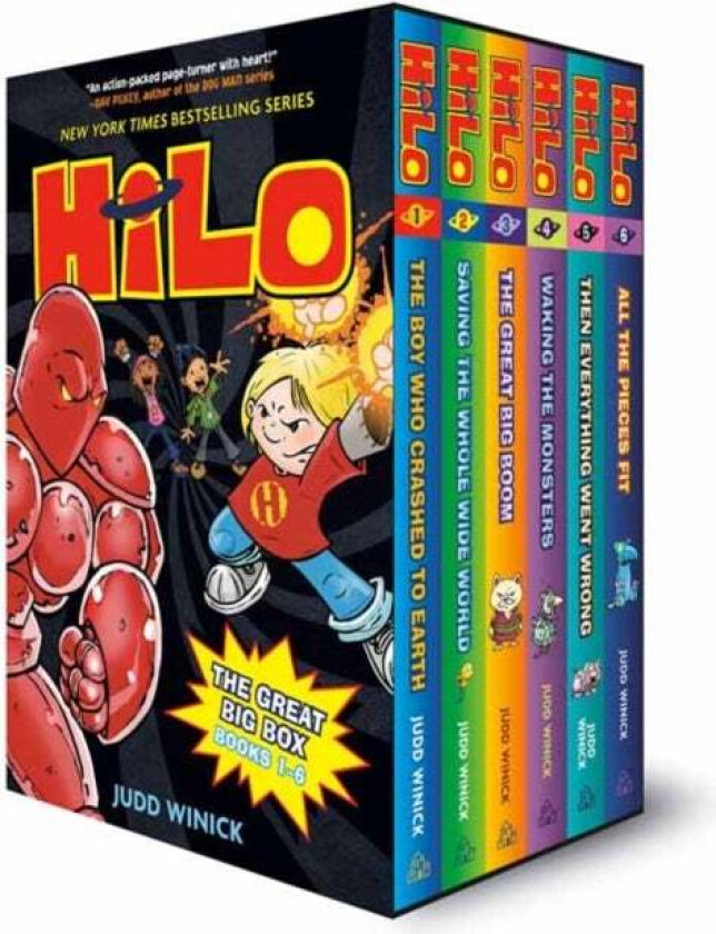 Hilo: The Great Big Box av Judd Winick