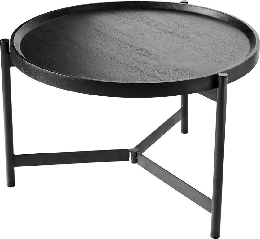 MUUBS Nevada salongbord Ø70 cm Svart