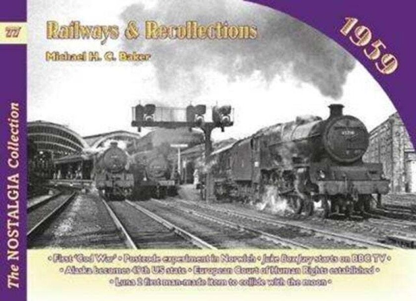 Railways & Recollections 1959 av Derek Dodds