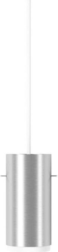 Tube takpendel small Ø 8 cm Børstet aluminium