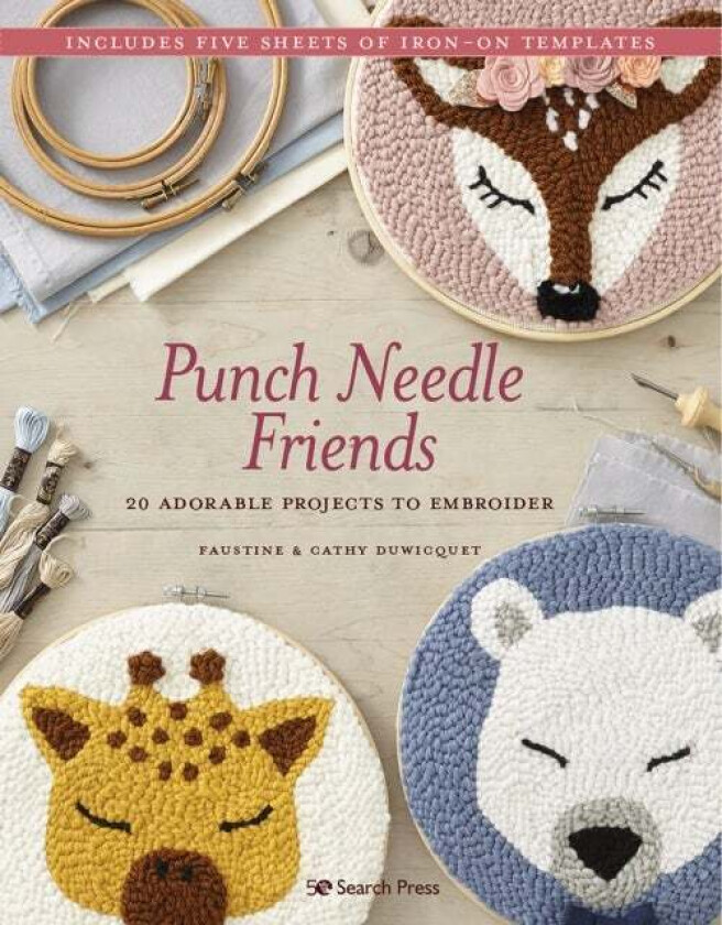 Punch Needle Friends Av Faustine Duwicquet, Cathy Duwicquet
