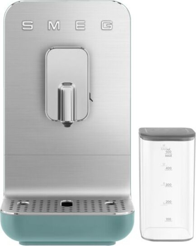 SMEG helautomatisk kaffemaskin med beholder Emerald