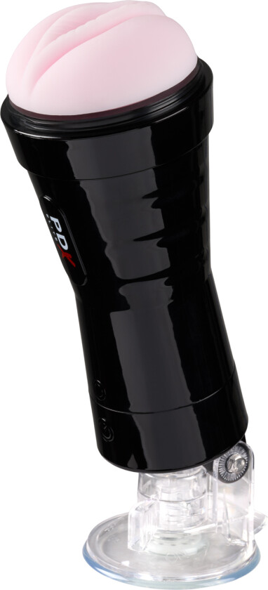Pipedream PDX Elite Cock Compressor Vibrating Stroker Masturbator med vibrasjon