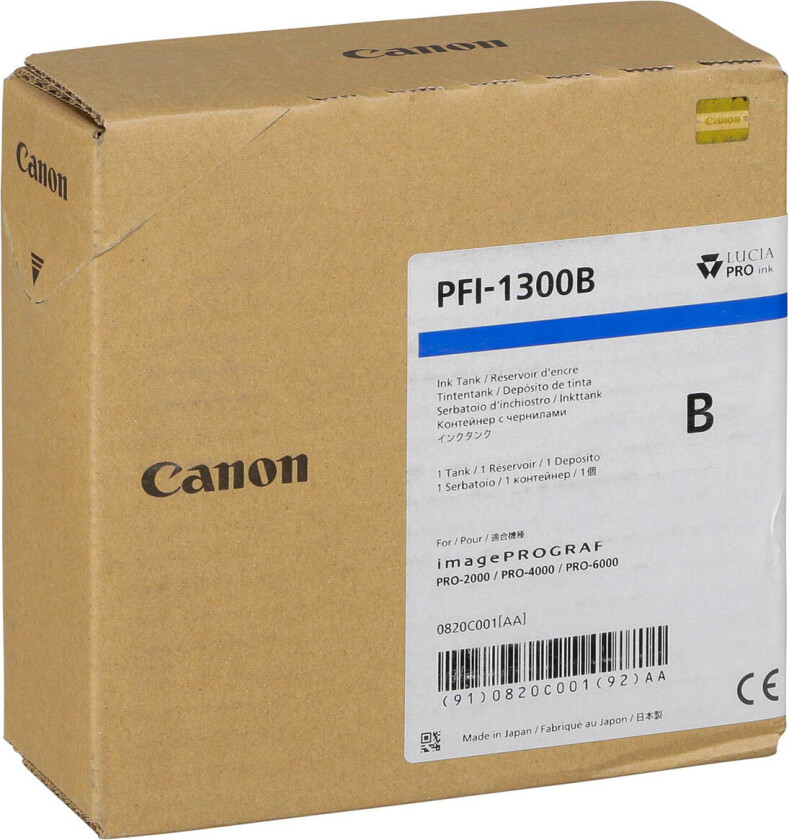 Ink Blue Pfi-1300 330ml - Pro 6100