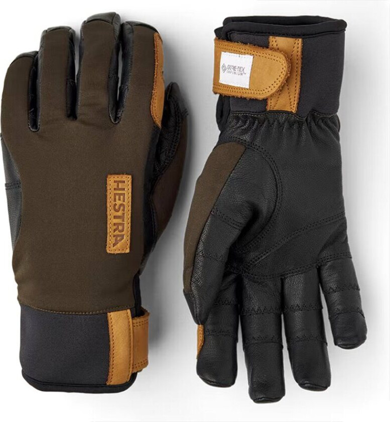 Ergo Grip Active Wool Terry 5-finger Dark Forest/Black 7