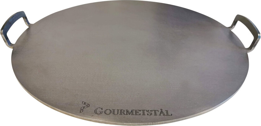 Rund pizzastål med grep, 49 cm