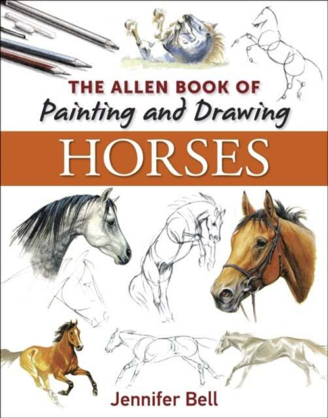 Allen Book of Painting and Drawing Horses av Jennifer Bell