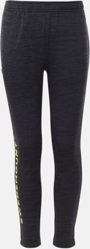Training Logo Pants Jr, Charcoal Melange/Neon, 110, Sweatpants