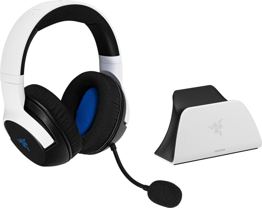 Kaira Gaming Headset for Xbox & Razer Charging Stand, White - Legendary Duo Bundle Razer