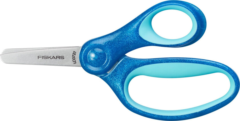 Barnesaks, 13 cm, blå/glitter
