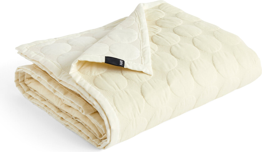Mega Dot sengeteppe 195x245 cm Ivory