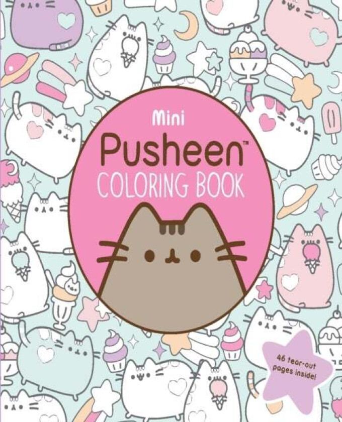 Mini Pusheen Coloring Book av Claire Belton