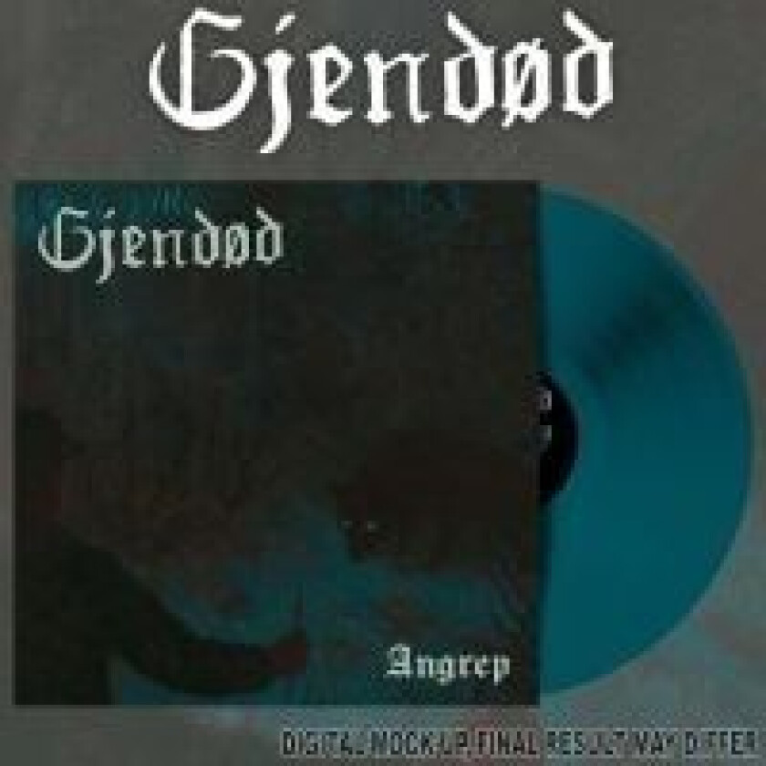 Bilde av Gjendød - Angrep (Sea Blue Vinyl Lp)