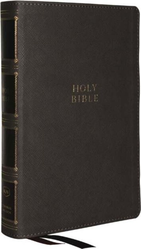 KJV Holy Bible: Compact Bible with 43,000 Center-Column Cross References, Gray Leathersoft (Red Lett av Thomas Nelson