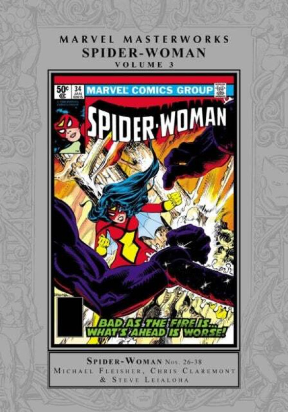 Marvel Masterworks: Spider-woman Vol. 3 av Michael Fleisher, Chris Claremont, J.M. Dematteis