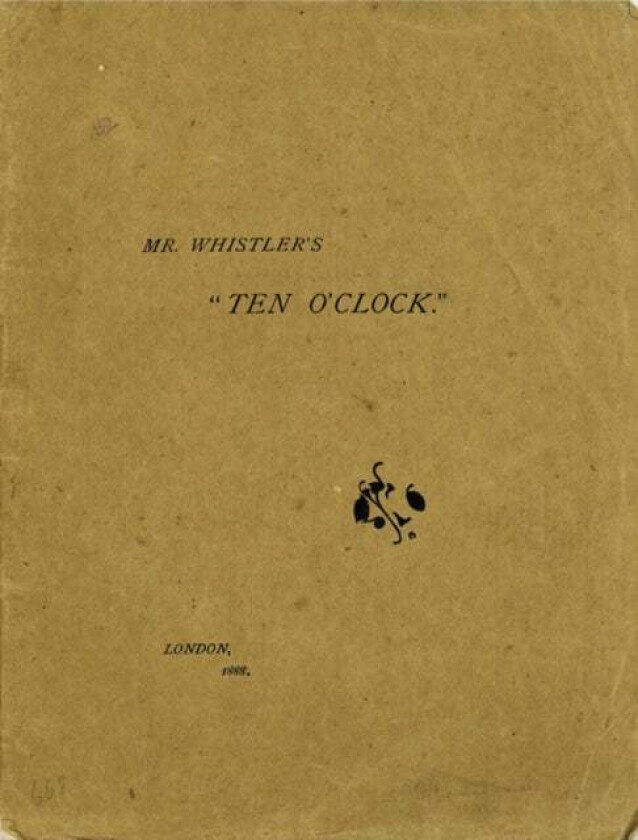 Mr. Whistler's Ten O'Clock av J. A. McNeill Whistler, Margaret Macdonald