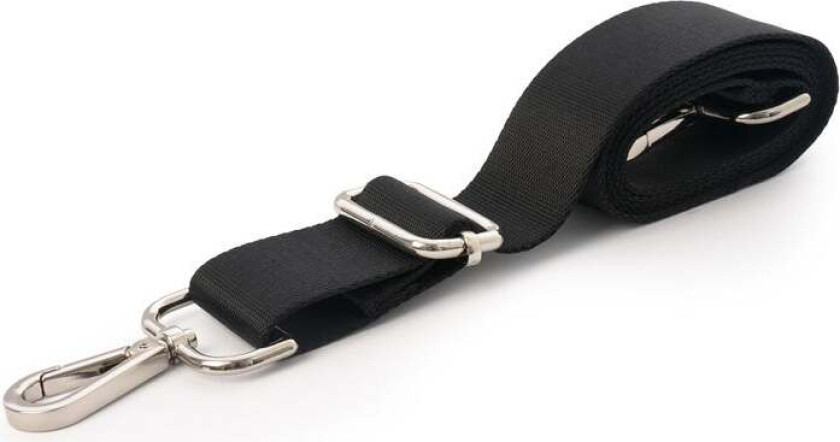 Shoulder Strap in Black Webbing (Silver), Vesker