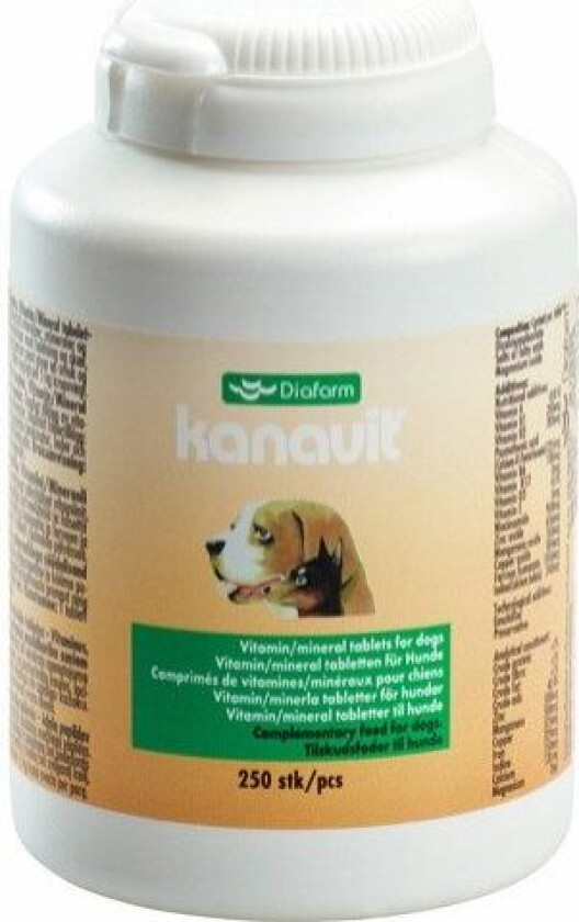 Kanavit Vitamin & Mineral tablets 250pcs