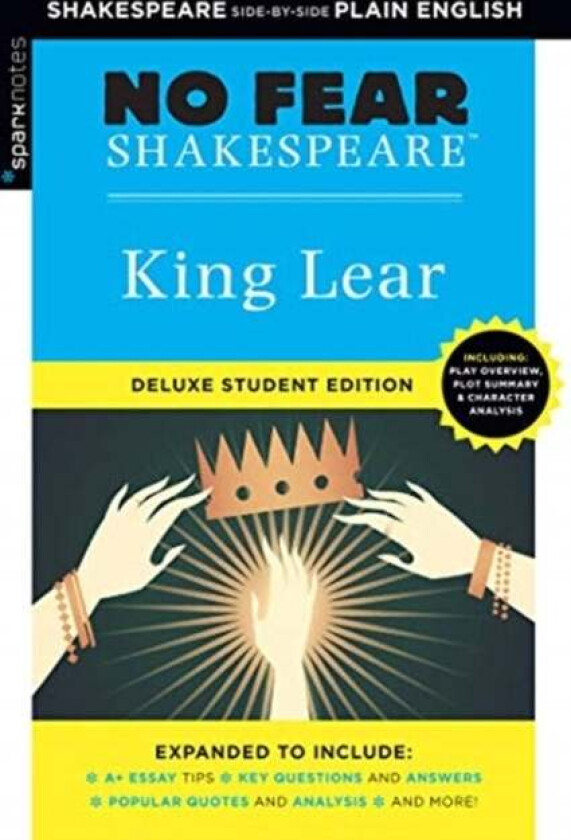 King Lear: No Fear Shakespeare Deluxe Student Edition av SparkNotes