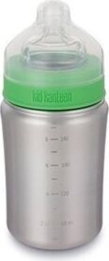 Baby Bottle 266 ml 266 ml, Brushed Stainless